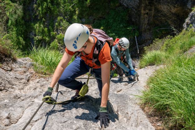 Klettersteig Reit im Winkl, © Tourist Information Reit im Winkl - Emmert Klettersteig Reit im Winkl, © Tourist Information Reit im Winkl - Emmert