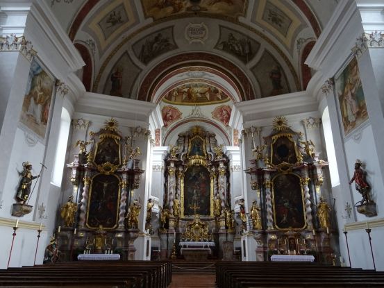 Kirchenführung in der Pfarrkirche St. Georg Kirchenführung in der Pfarrkirche St. Georg