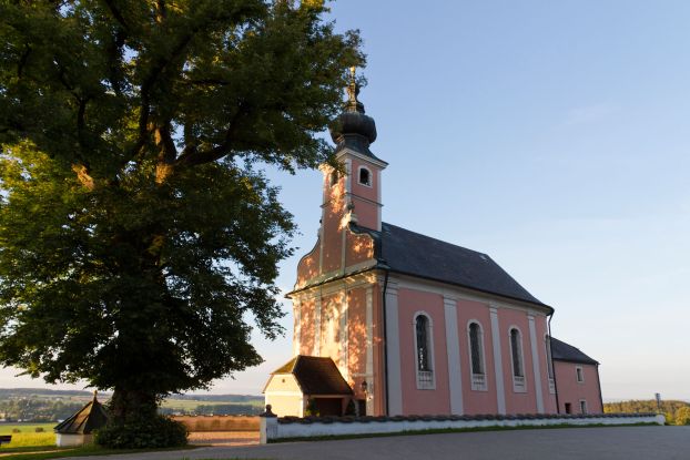 Wallfahrtskirche Maria Mühlberg, © Tourist-Info Waginger See Wallfahrtskirche Maria Mühlberg, © Tourist-Info Waginger See