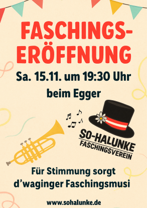 Faschingseröffnung, © SoHalunke Faschingseröffnung, © SoHalunke