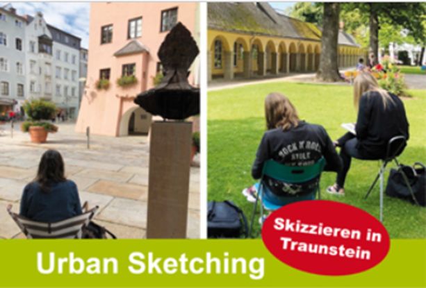 Urban Scetching, © Grafikatelier Christa Tauser Urban Scetching, © Grafikatelier Christa Tauser