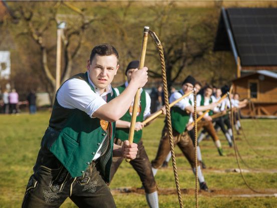 Schnalzerversammlung, © Tourist-Info Waginger See Schnalzerversammlung, © Tourist-Info Waginger See