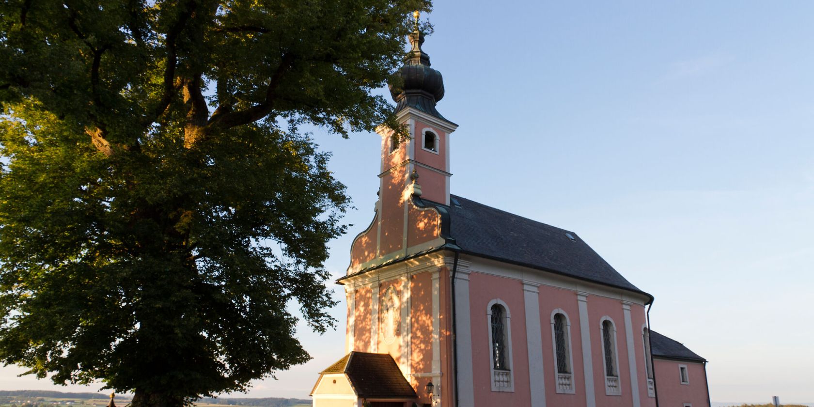 Wallfahrtskirche Mariä Heimsuchung, Mühlberg, © Tourist-Info Waginger See Wallfahrtskirche Mariä Heimsuchung, Mühlberg, © Tourist-Info Waginger See