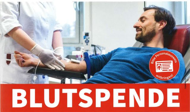Blutspende, © Blutspendedienst des BRK Blutspende, © Blutspendedienst des BRK