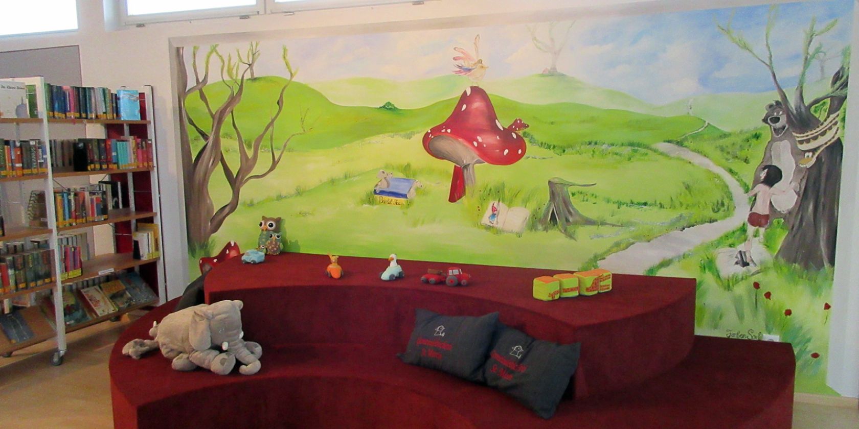 Gemeindebücherei Waging, © Tourist-Info Waginger See Gemeindebücherei Waging, © Tourist-Info Waginger See