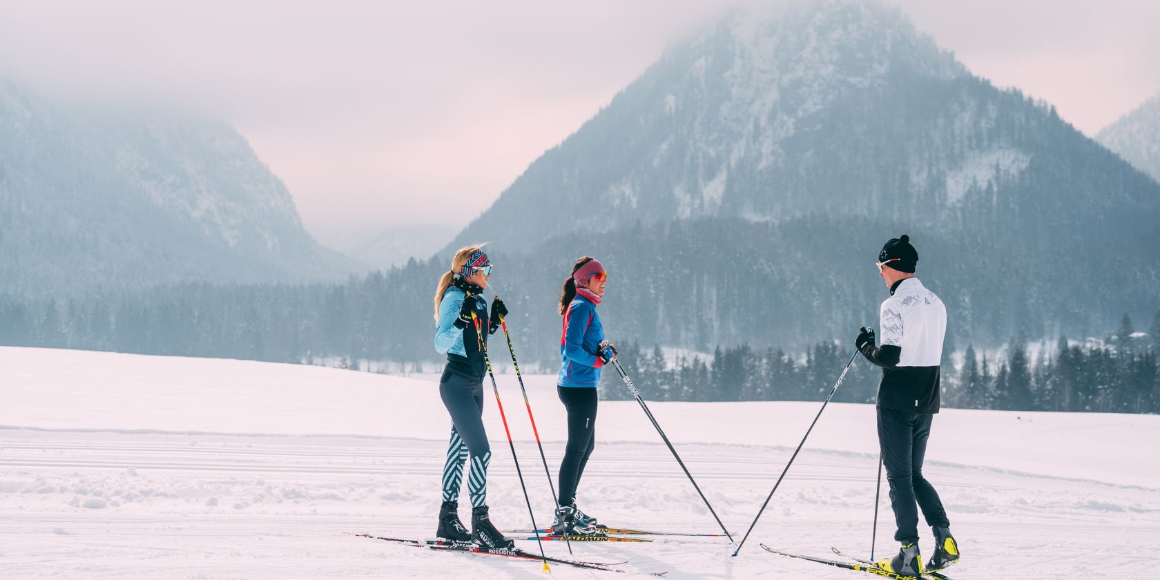 Inzell Winter Langlauf Pause Falkenstein, © Inzeller Touristik GmbH Inzell Winter Langlauf Pause Falkenstein, © Inzeller Touristik GmbH
