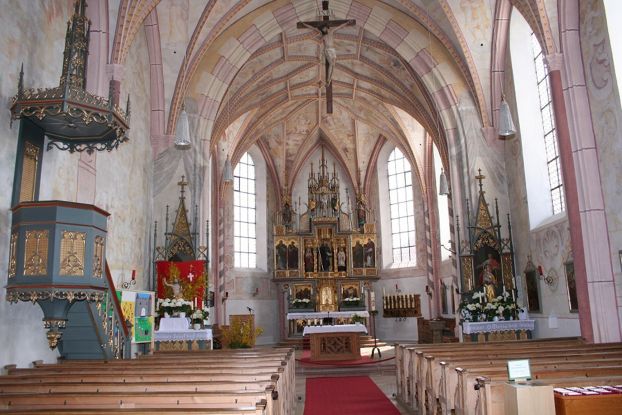 Wallfahrtskirche St. Leonhard am Wonneberg, © Hans Maier Wallfahrtskirche St. Leonhard am Wonneberg, © Hans Maier