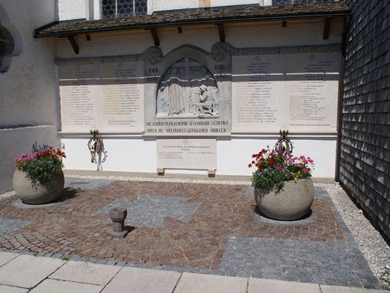 Kriegerdenkmal St. Leonhard am Wonneberg, © Peter Wolff Kriegerdenkmal St. Leonhard am Wonneberg, © Peter Wolff