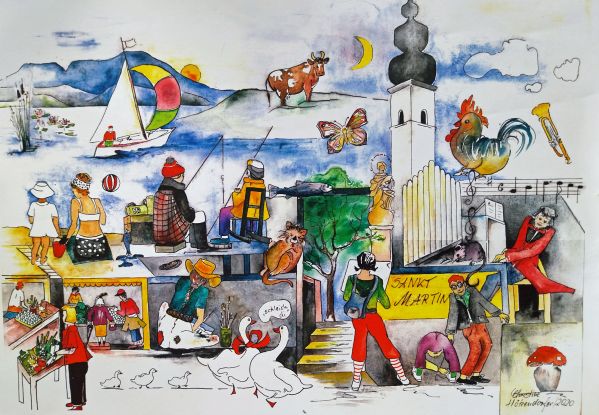 Kunst im Garten, © Christine Hötzendorfer Kunst im Garten, © Christine Hötzendorfer