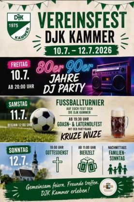 Vereinsfest DJK Kammer Vereinsfest DJK Kammer