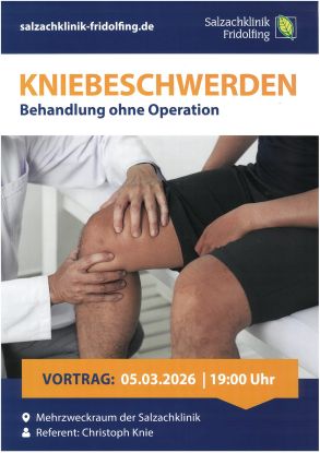 Knie, © Salzachklinik Knie, © Salzachklinik