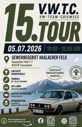 V.W.T.C. VW-TEAM-CHIEMSEE 15. TOUR V.W.T.C. VW-TEAM-CHIEMSEE 15. TOUR