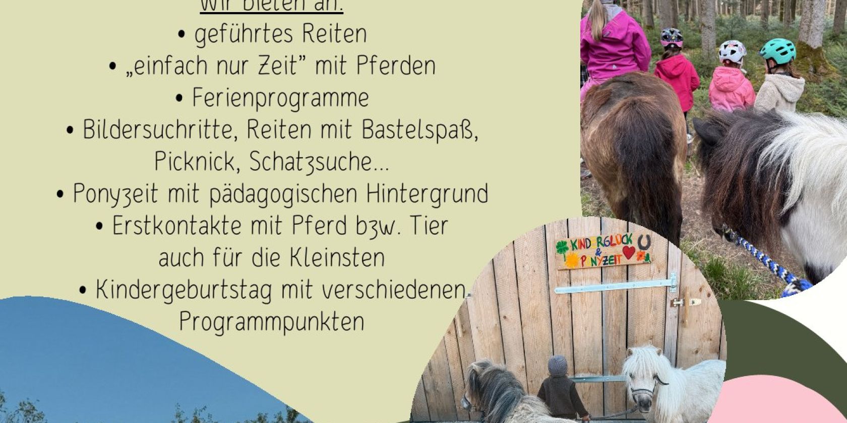 Kinderglück&Ponyzeit Kinderglück&Ponyzeit