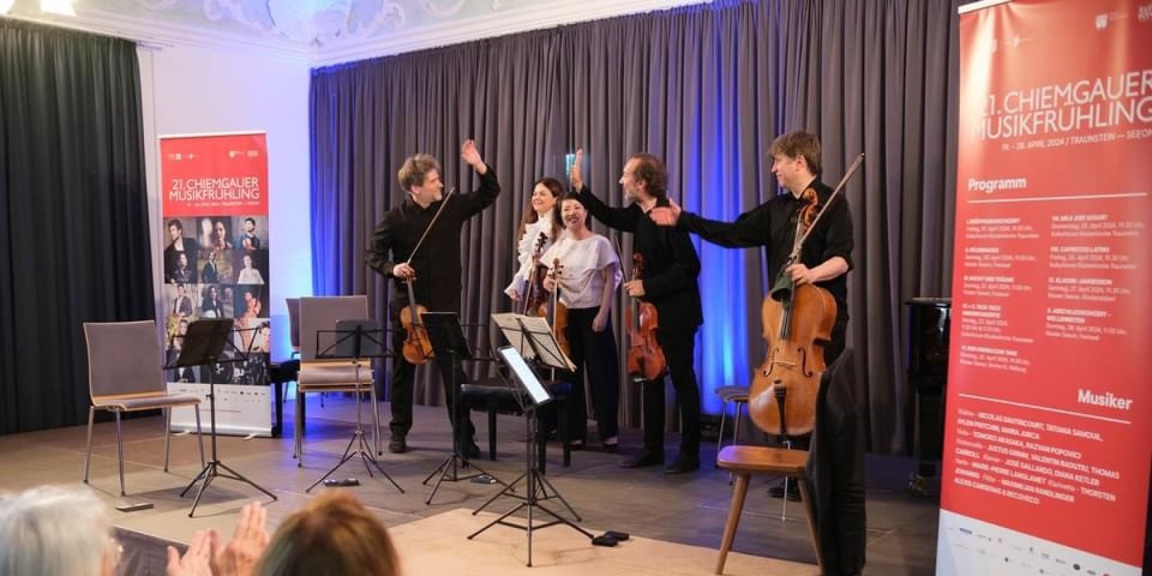 Konzert im Festsaal Chiemgauer Musikfr&uuml;hling in Kloster Seeon, &copy; Serban Mestecaneanu