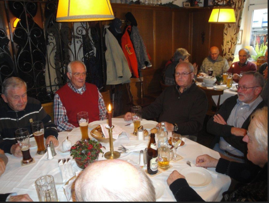 Stammtisch der Postsenioren