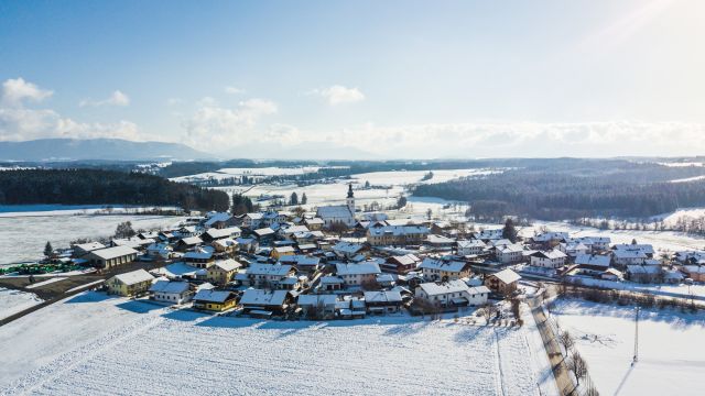 Otting - Winterlandschaft, © Tourist-Info Waginger See