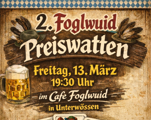 2. Foglwuid Preiswatten im Cafe Foglwuid