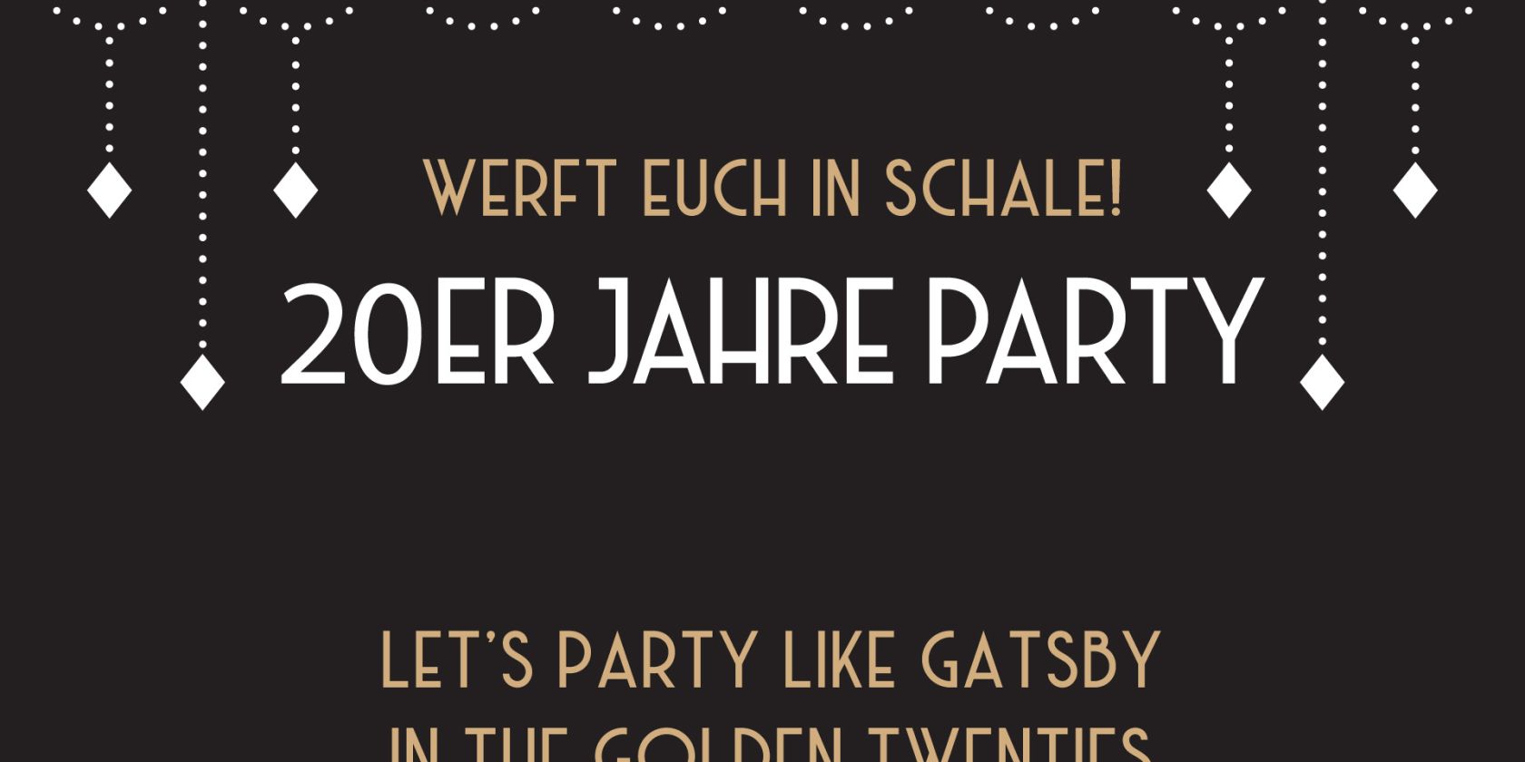 20er Jahre Party, &copy; Caf&eacute; Goldmarei