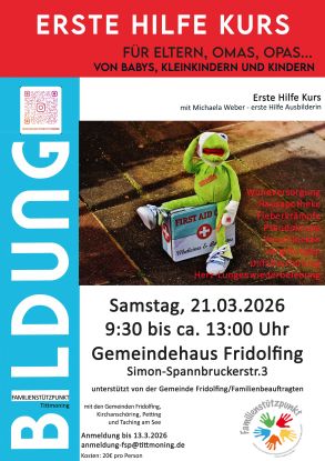 A4_erste_Hilfe, &copy; Familienst&uuml;tzpunkt Tittmoning