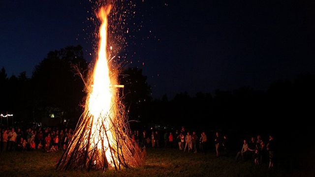Sonnwendfeuer, &copy; Johann Maier
