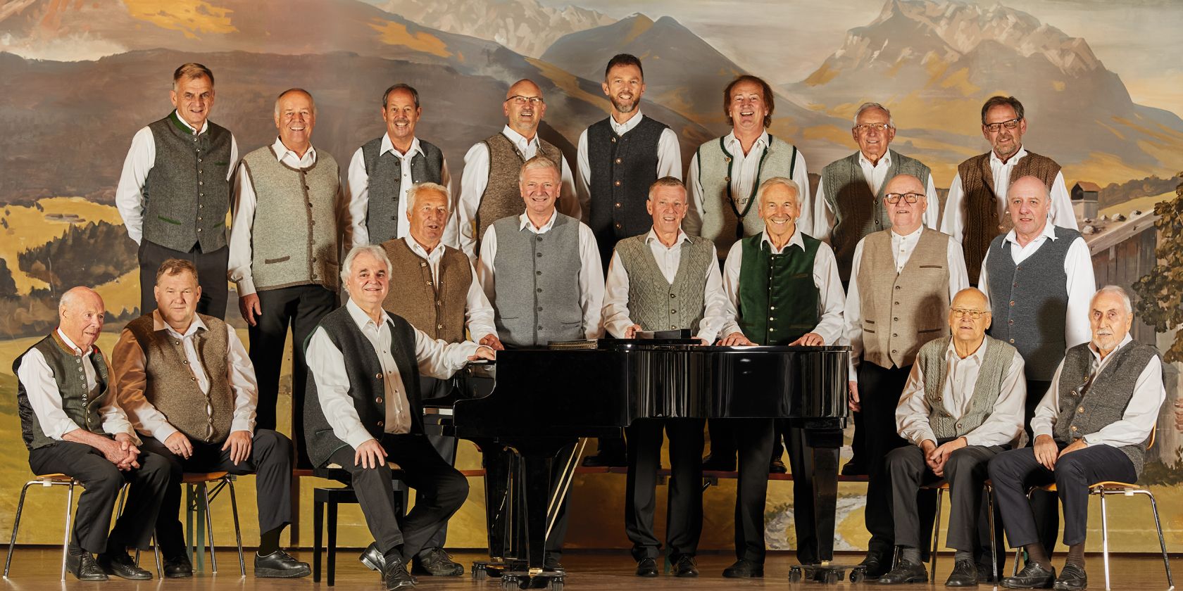 Gruppenbild M&auml;nnergesangverein Reit im Winkl, &copy; Foto Stockklauser