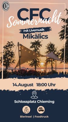 Sommernachtsfest mit Livemusik in Chieming, &copy; Chieminger Feierclub