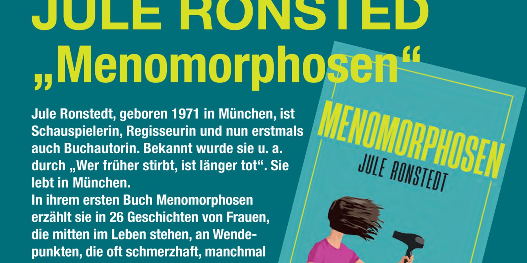 Lesung im Caf&eacute; Goldmarei, &copy; Jule Ronsted