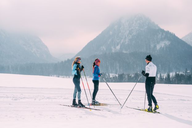 Inzell Winter Langlauf Pause Falkenstein, &copy; Inzeller Touristik GmbH