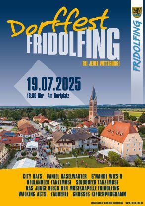 Fridolfinger Dorffest, © Gemeinde Fridolfing