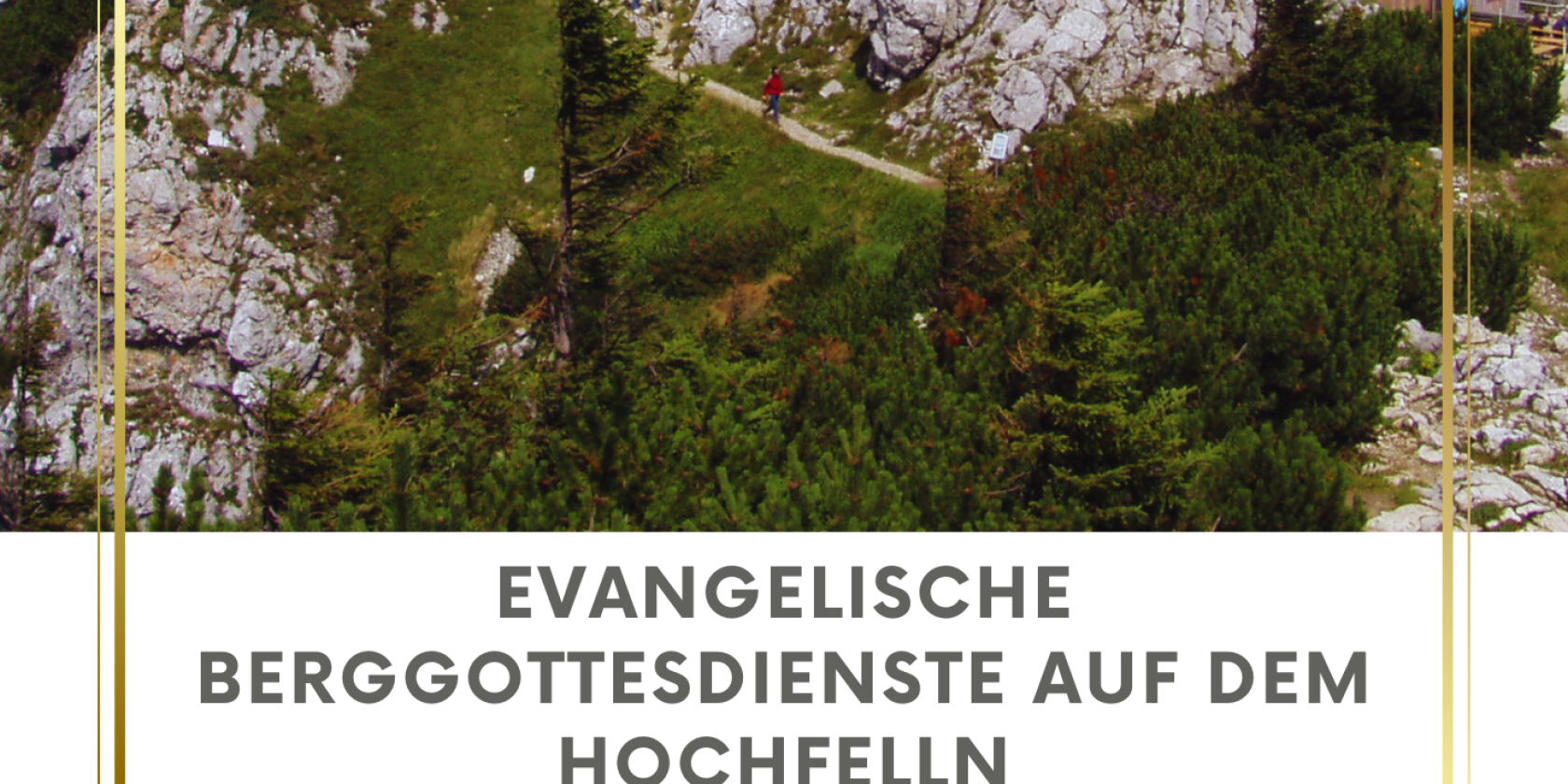 Plakat Berggottesdienste Hochfelln