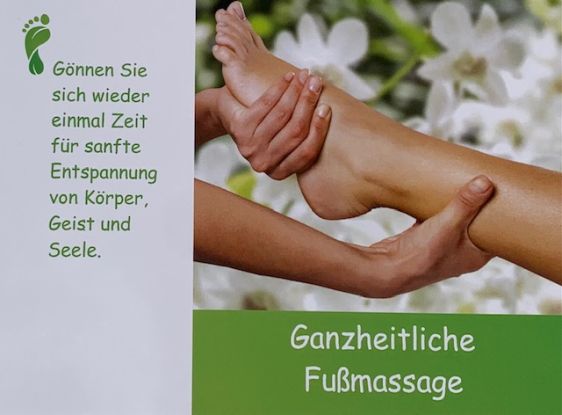 Ganzheitliche Fu&szlig;massage