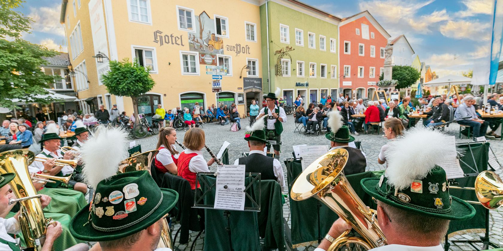 Montagskonzert in Waging, © Tourist-Info Waginger See