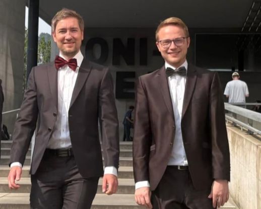 Daniel Hinterberger und Stephan Schl&ouml;g, &copy; privat