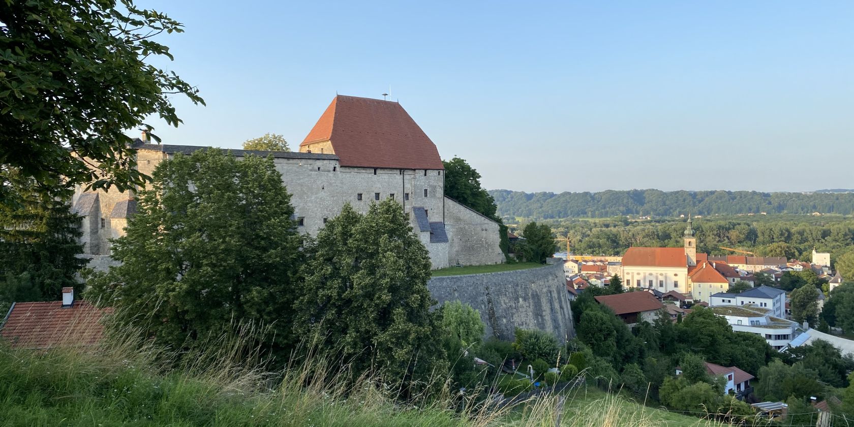 Burg_Abend_1948, &copy; Stadt Tittmoning