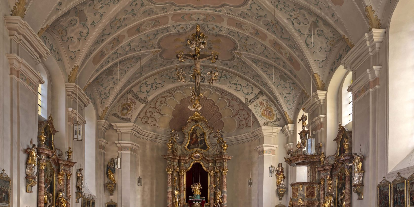 inzell sommer kirche st michael innenraum_jh-2, &copy; Inzeller Touristik GmbH
