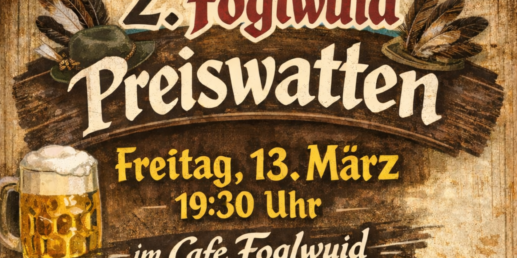 2. Foglwuid Preiswatten im Cafe Foglwuid