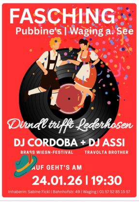 Fasching im Pubbines, &copy; Pubbines Waging