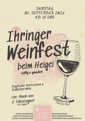 Ihringer Weinfest beim Heigei