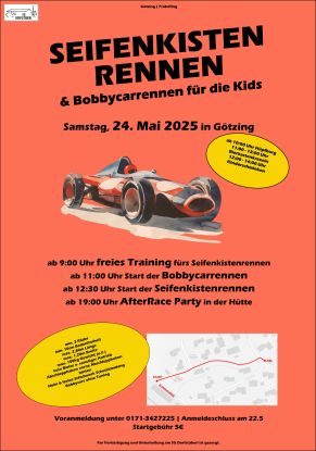 Seifenkistenrennen, © Dorfgemeinschaft Götzing