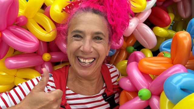 Zauberclown Manuela, &copy; Manuela Halfen