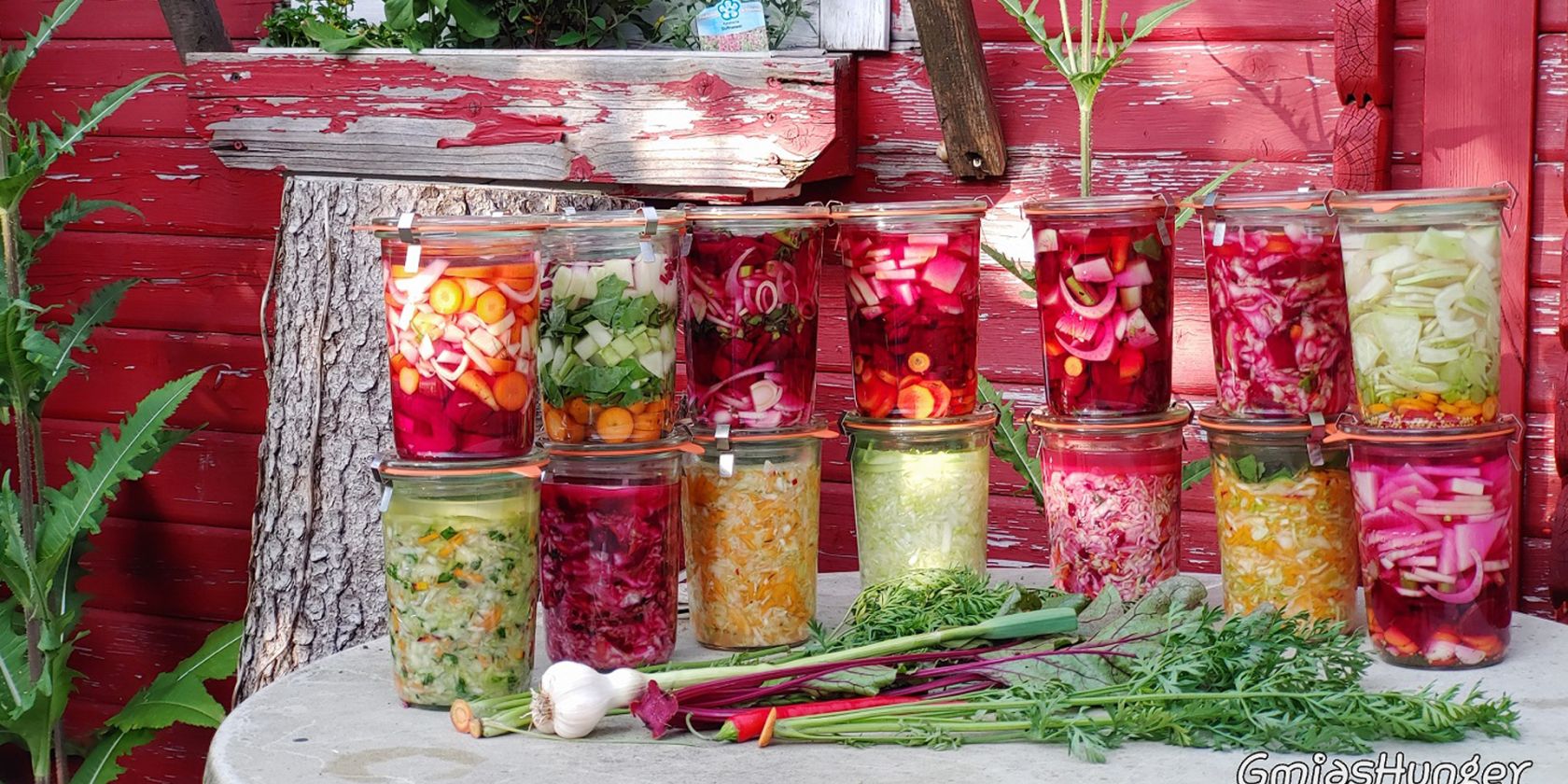 Bio-Gemüse natürlich fermentieren, © Sybille Hunger