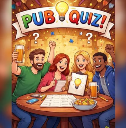 Das Theaterfabrik PUB-QUIZ heiterer, lehrreicher Teamevent
