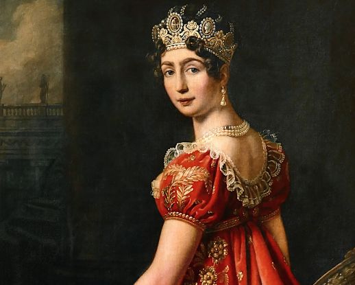 &Ouml;lgem&auml;lde Auguste Amalie Vizek&ouml;nigin von Italien, &copy; Dr. Bernhard Graf