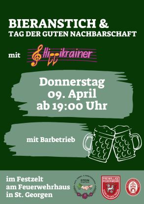 Flyer Bieranstich