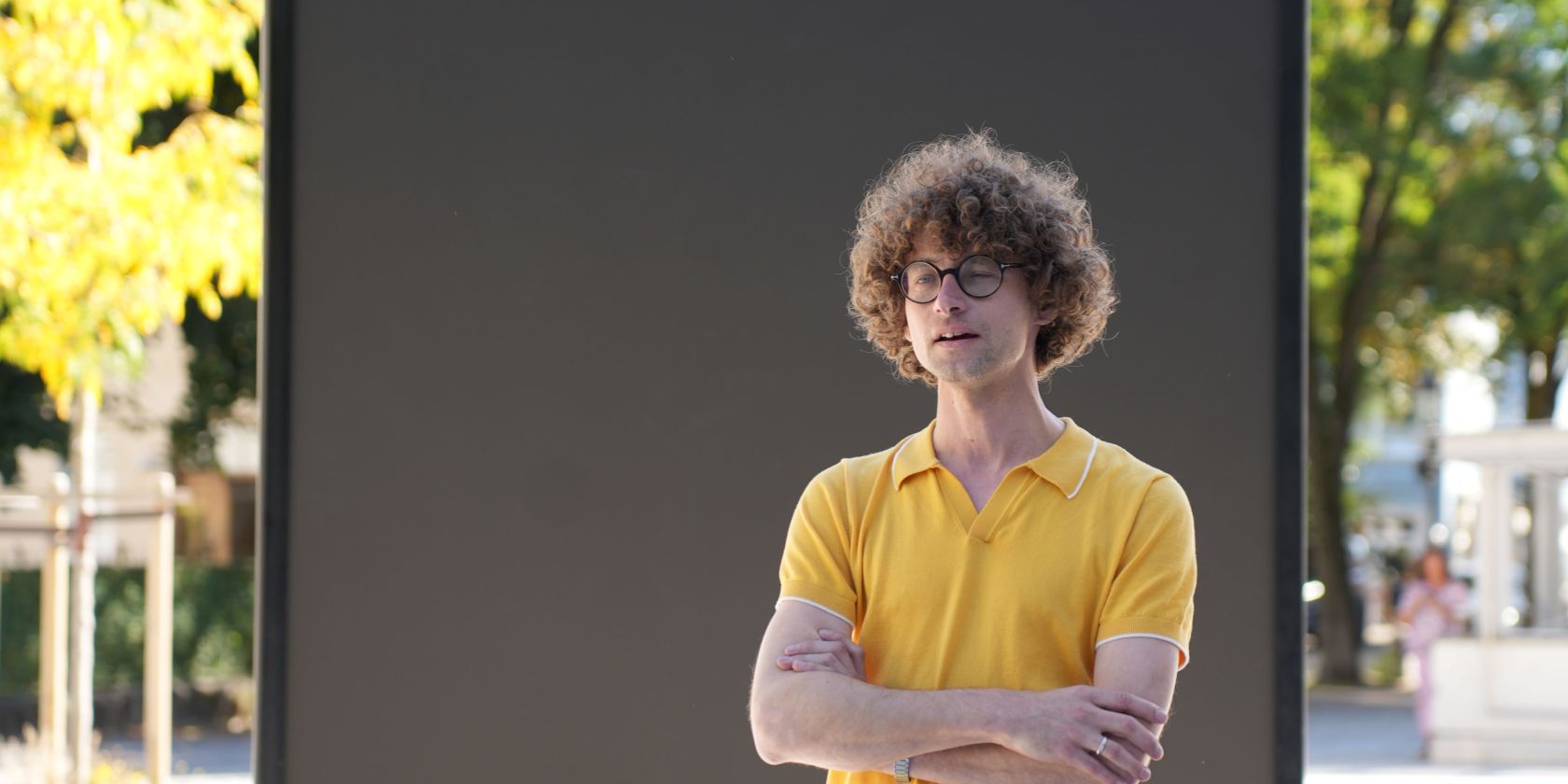 Chr.Babinsky vor Monolith