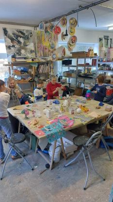 AUSGEBUCHT - Werkstatt der Phantasien &ndash; Kunst f&uuml;r Kinder mit Moni Stein