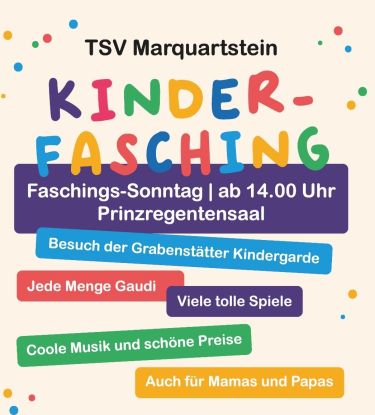 TSV-Kinderfasching