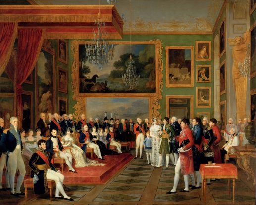 Ziviltrauung von Vizek&ouml;nig Eug&egrave;ne de Beauharnais und Auguste Amalie Prinzessin von Bayern am 13. Januar 1806, &Ouml;lgem&auml;lde von Fran&ccedil;ois-Guillaume M&eacute;negeot, 1806/1808, &copy; Dr. Bernhard Graf