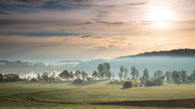 Blick auf den Tachinger See, © Tourist-Info Waginger See / Richard Scheuerecker