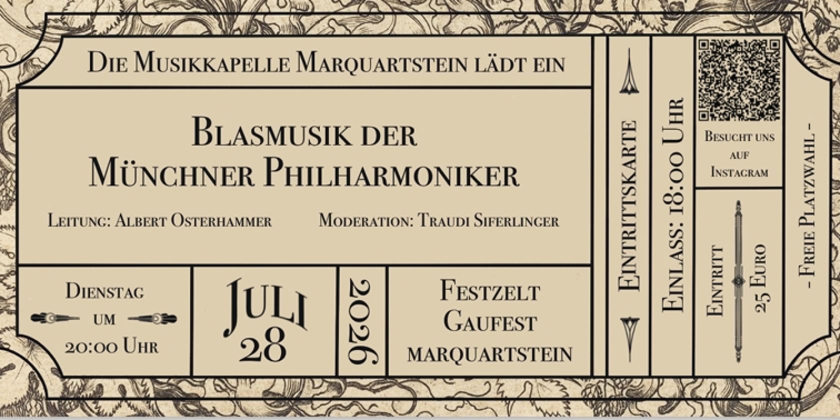 Blasmusik der M&uuml;nchner Philharmoniker, &copy; Achental Tourismus